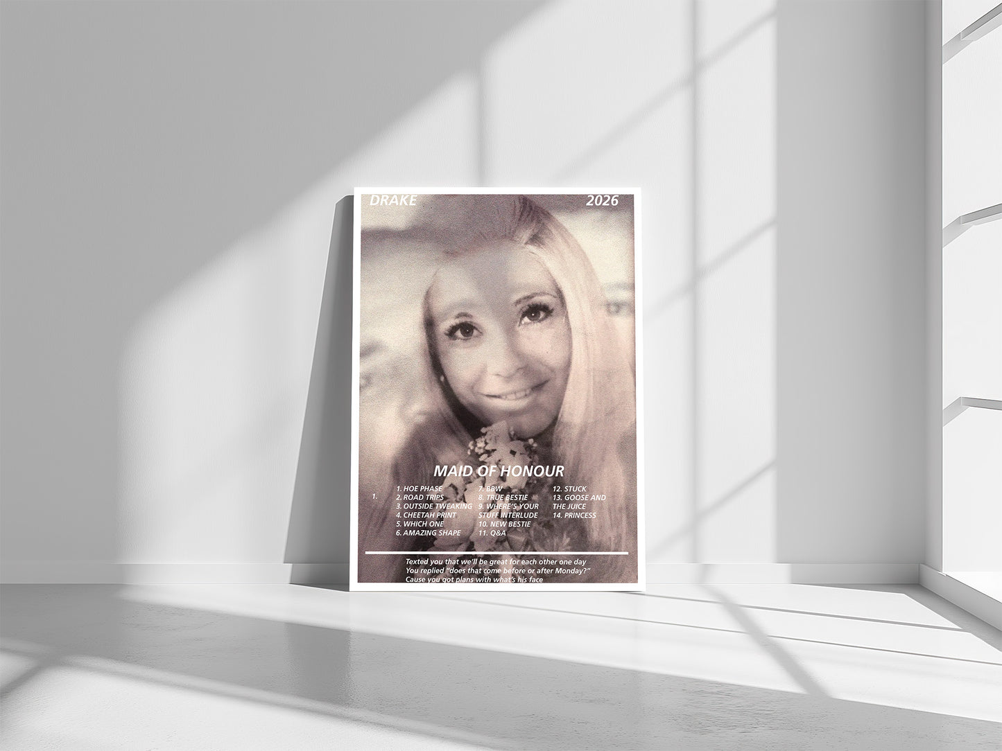 MAID OF HONOUR POSTER
