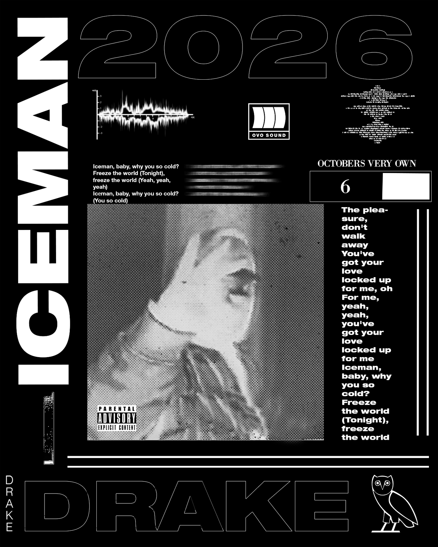ICEMAN DRAKE POSTER