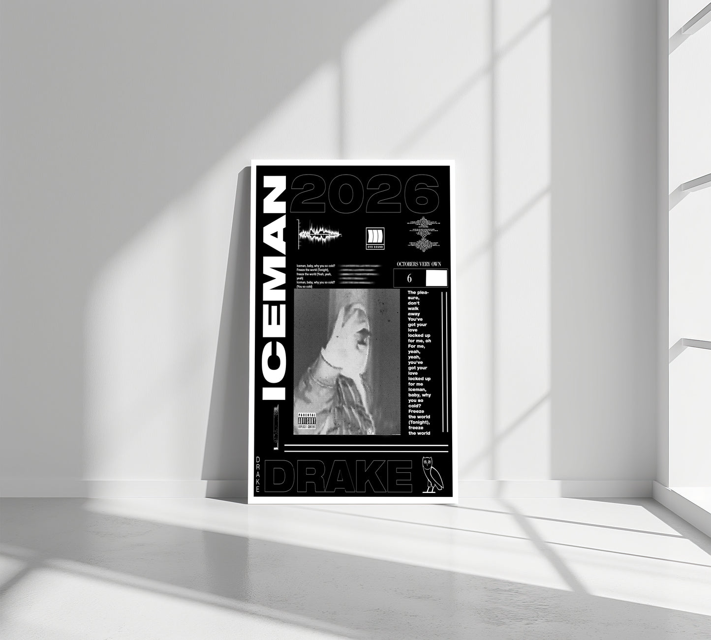 ICEMAN DRAKE POSTER
