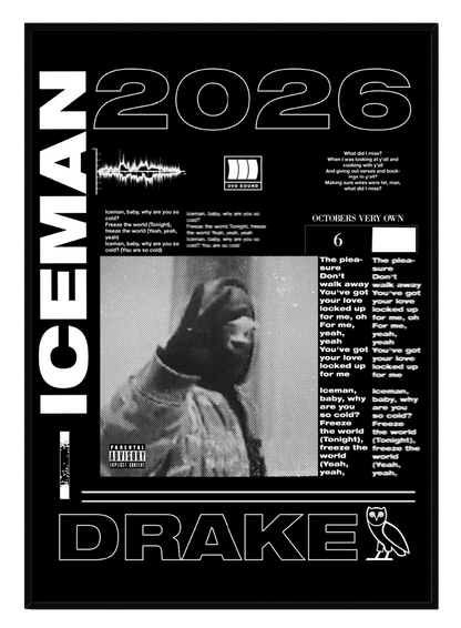 ICEMAN DRAKE POSTER