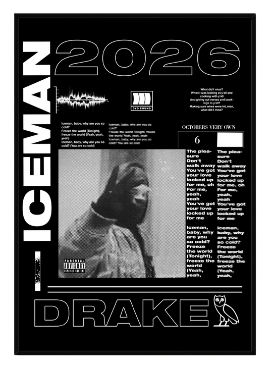 ICEMAN DRAKE POSTER