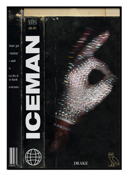 ICEMAN VHS POSTER