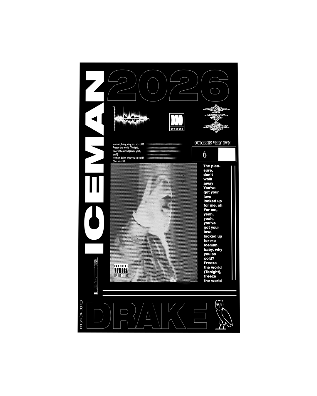 ICEMAN DRAKE POSTER