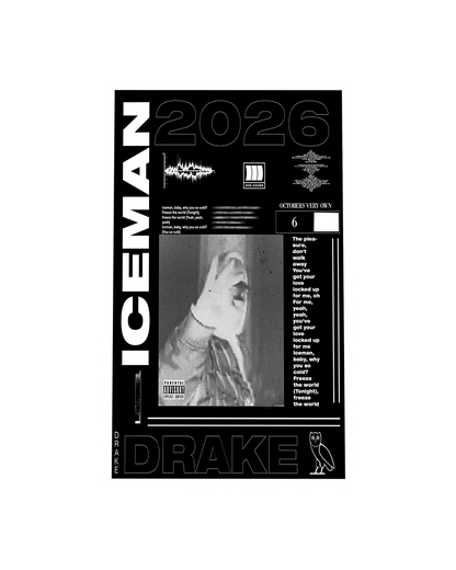ICEMAN DRAKE POSTER