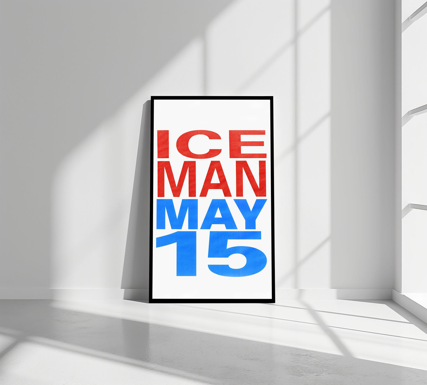 ICEMAN DRAKE POSTER